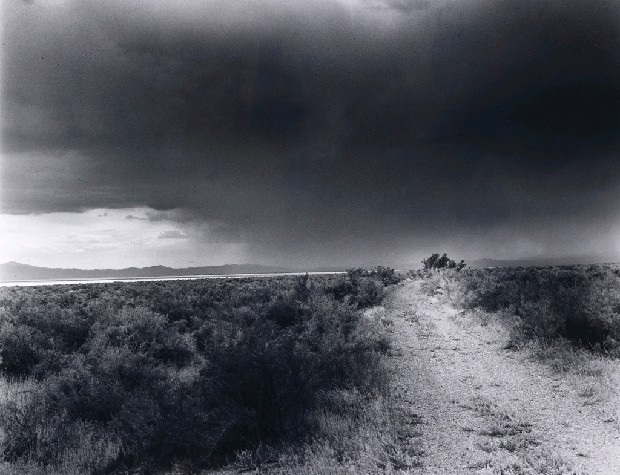 藏品:「覓金山鴻爪」系列-大鹽湖畔沙漠風暴的(1)張圖片