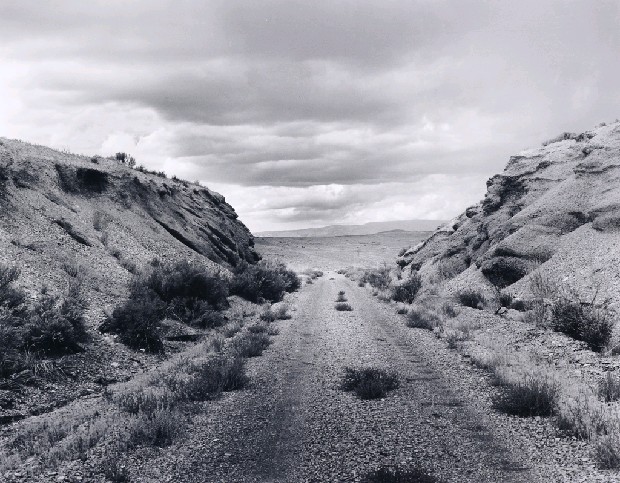 藏品:「覓金山鴻爪」系列-北猶他沙漠十九世紀原始路基的(1)張圖片