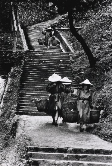 山城九份系列-挑夫的焦點圖