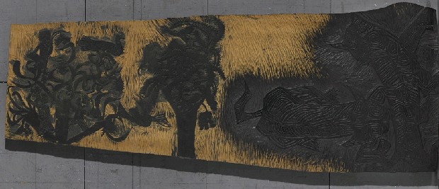 藏品:木刻版原模的(1)張圖片