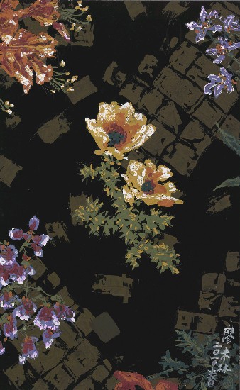 藏品:花飾一的(1)張圖片