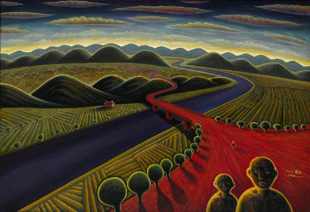 藏品:黃昏的故鄉的(1)張圖片