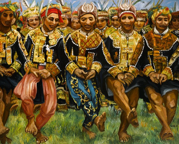 藏品:獵舞的(1)張圖片