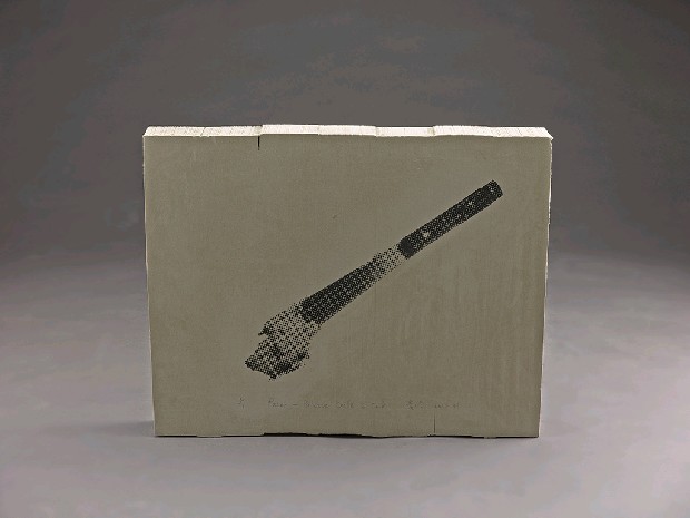 藏品:紙磚-調刀與油墨的(1)張圖片