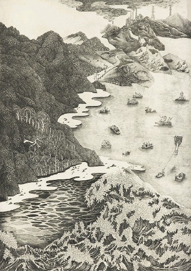 藏品:桃花源的(1)張圖片