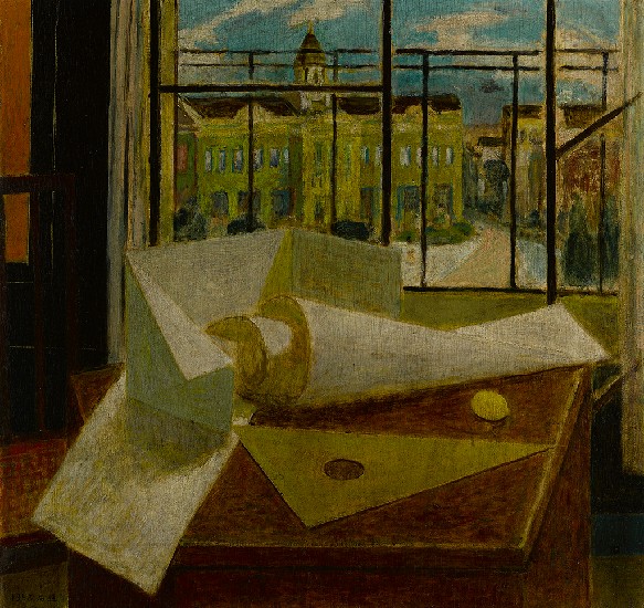 藏品:窗景靜物的(1)張圖片