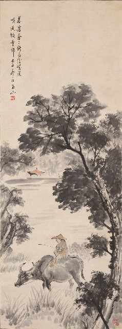 藏品:暮靄歸牧的(1)張圖片