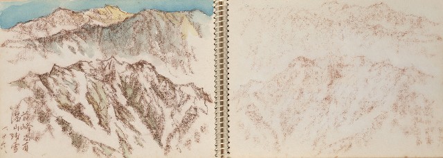 藏品:尼泊爾、印度旅行寫生集的(17)張圖片