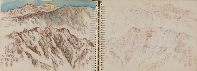 藏品:尼泊爾、印度旅行寫生集的(17)張圖片