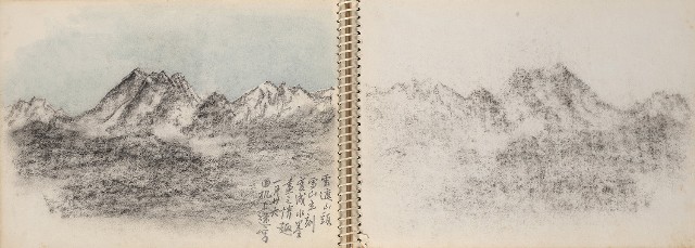 藏品:尼泊爾、印度旅行寫生集的(19)張圖片