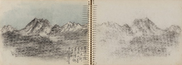 藏品:尼泊爾、印度旅行寫生集的(19)張圖片