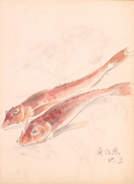 藏品:花、鴛鴦、虎、鳥等寫生集008的(6)張圖片