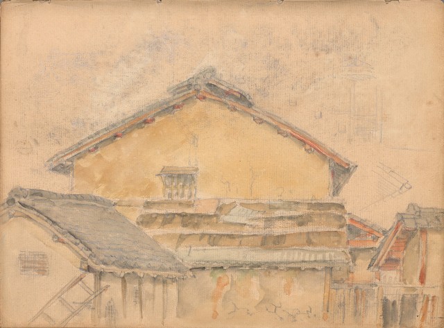 藏品:牛、植物、人物、動物、風景等寫生集009的(35)張圖片