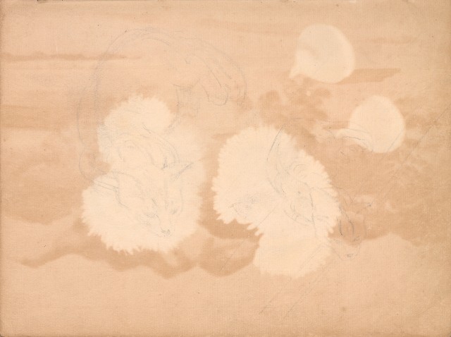 藏品:牛、植物、人物、動物、風景等寫生集009的(47)張圖片