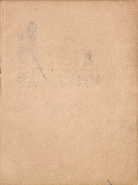 藏品:牛、植物、人物、動物、風景等寫生集009的(61)張圖片