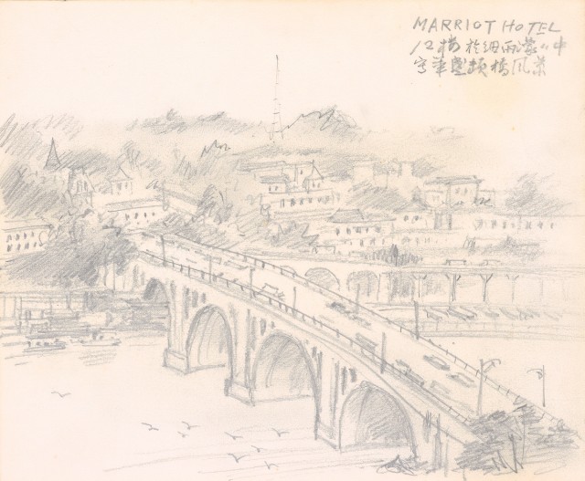 藏品:美國（風景、虎、鳥、熊貓及博物館之物品）寫生集012的(30)張圖片