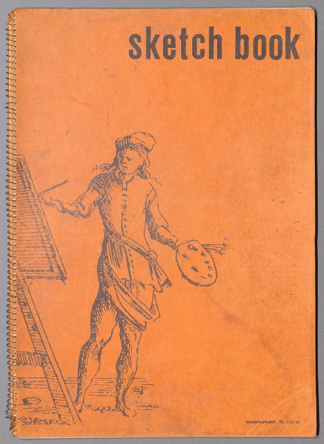 藏品:花、牛、泰國景、印度人等寫生集015的(1)張圖片