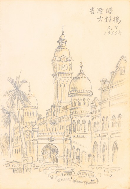 藏品:花、牛、泰國景、印度人等寫生集015的(25)張圖片