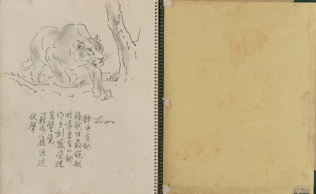 藏品:遊美國紐約、科羅拉多大峽谷、新罕布夏州等寫生集的(18)張圖片