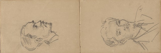 藏品:1930年代景觀、植物、動物、人物寫生集的(5)張圖片