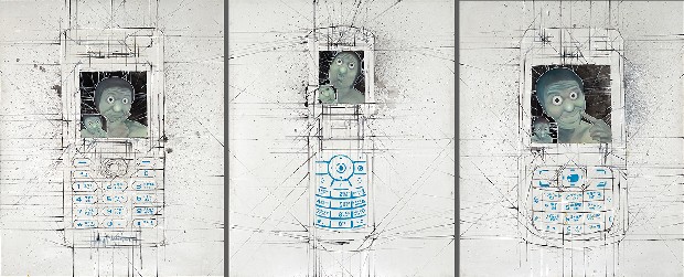 藏品:台客-數字3系列(3G手機)的(1)張圖片