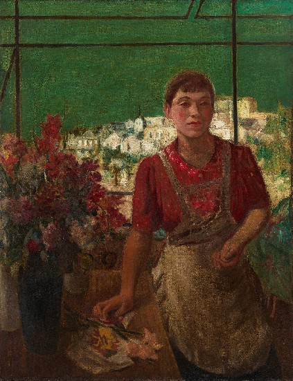 藏品:花與女的(1)張圖片