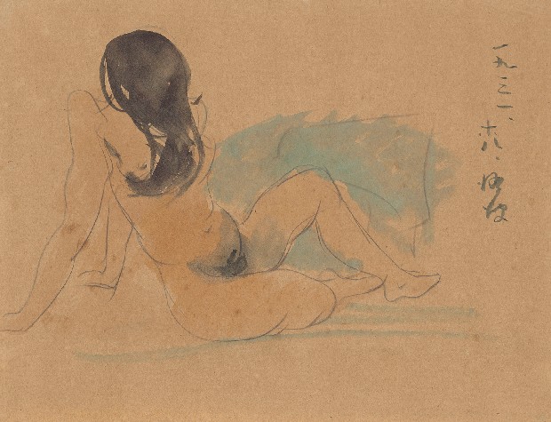 藏品:坐姿裸女-31.10.8(1)的(1)張圖片