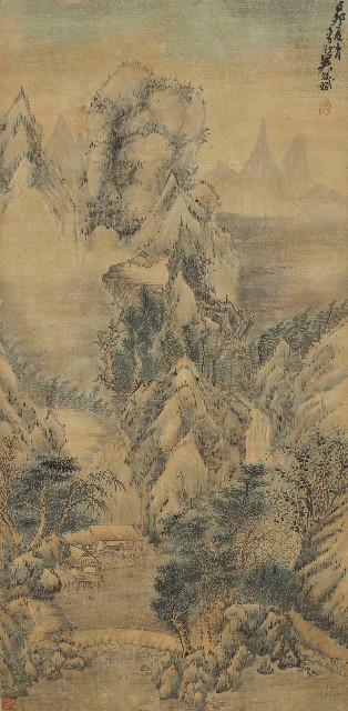 藏品:山水圖的(1)張圖片
