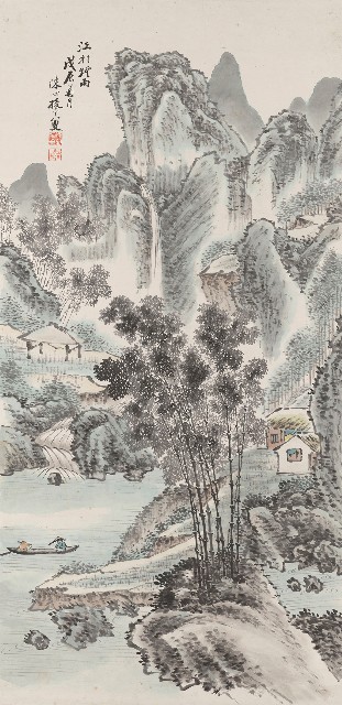 藏品:江村煙雨的(1)張圖片