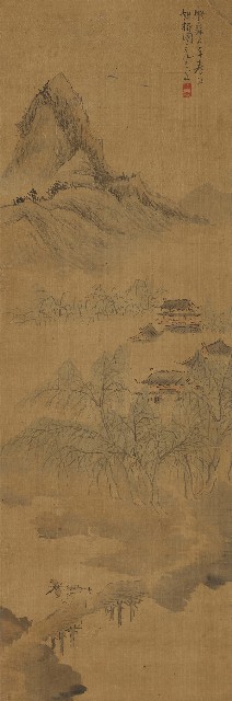 山水的焦點圖