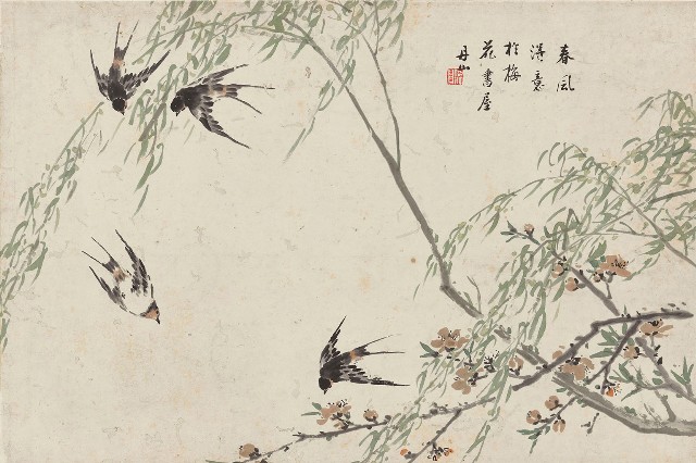 春風得意圖的焦點圖