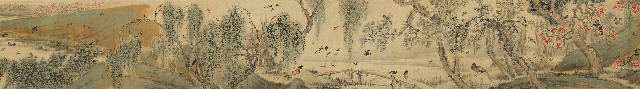 藏品:擬宋元人春風得意圖的(4)張圖片