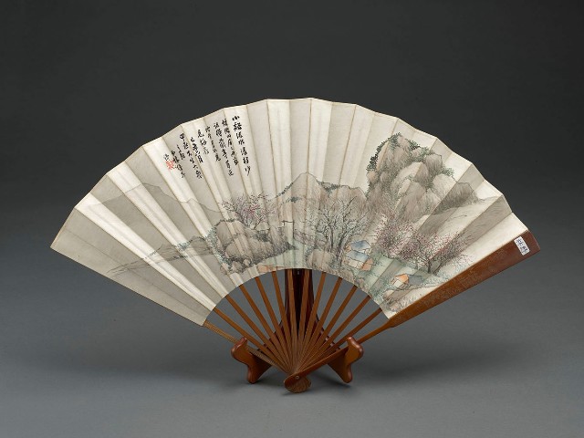 山水詩文的焦點圖