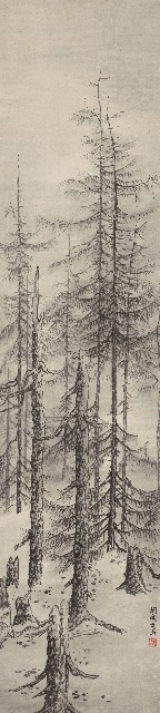 藏品:寒林圖的(1)張圖片