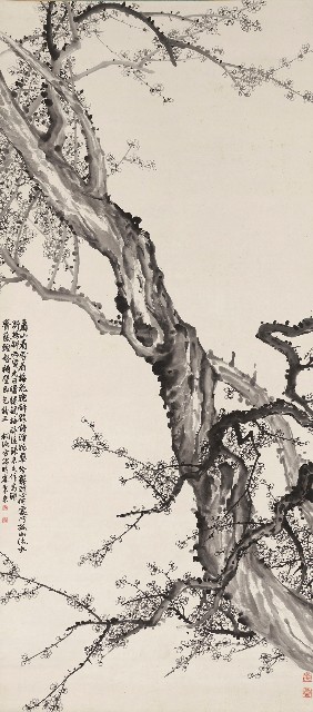 藏品:墨梅圖的(1)張圖片