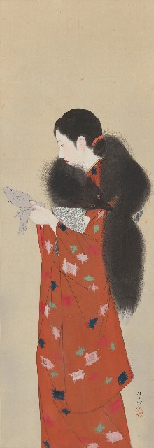 藏品:美人繪二幅的(3)張圖片