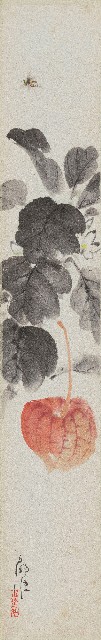 藏品:花卉山水小品的(3)張圖片