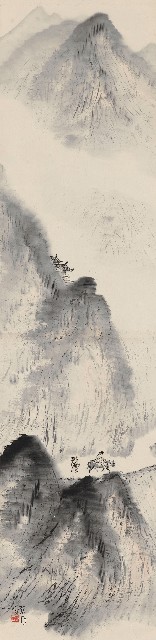 藏品:山中行旅圖的(1)張圖片