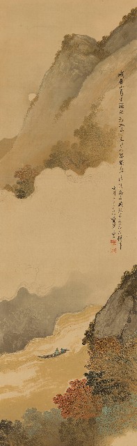 藏品:泛舟圖的(1)張圖片