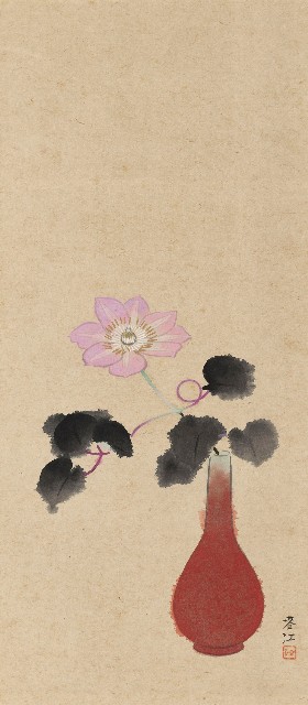 藏品:瓶花圖的(1)張圖片