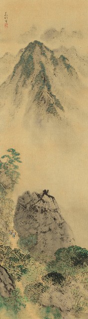 藏品:青山翠壑圖的(1)張圖片