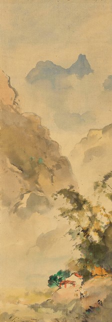藏品:山水圖的(1)張圖片