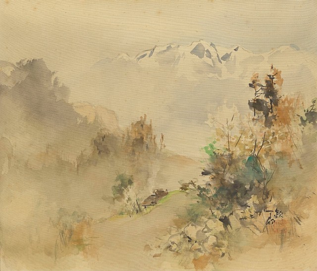 藏品:新高山初冬的(1)張圖片