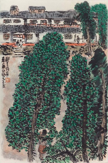 藏品:綠樹林的(1)張圖片