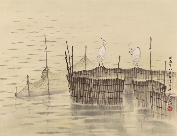 藏品:溪畔情趣的(1)張圖片