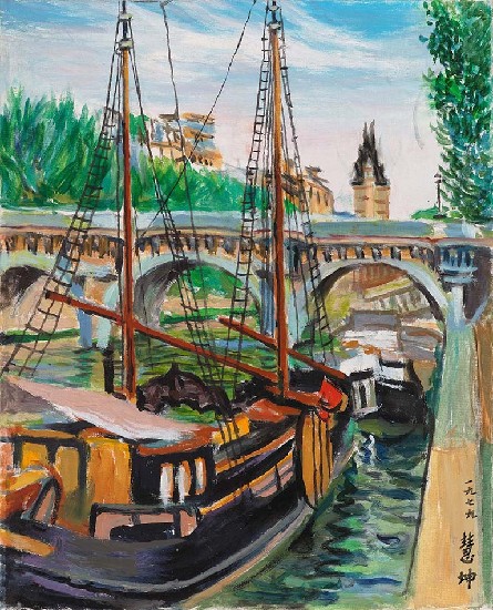 藏品:巴黎新橋的(1)張圖片