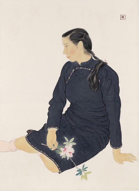 藏品:仕女的(1)張圖片