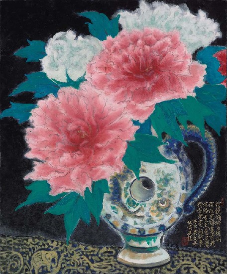 藏品:牡丹花的(1)張圖片