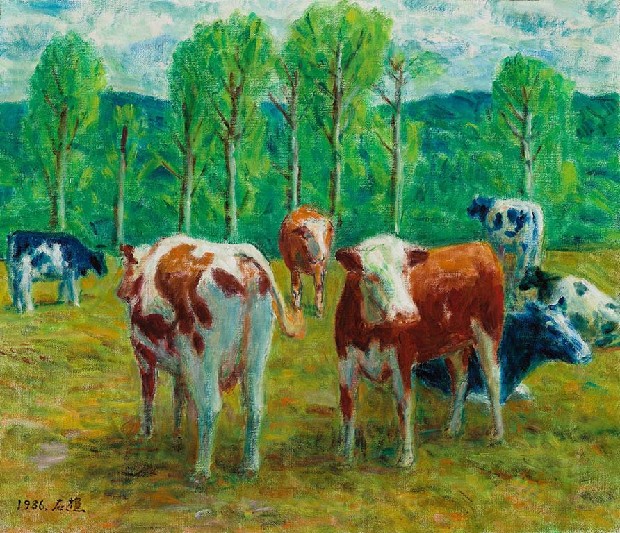 藏品:牛群的(1)張圖片