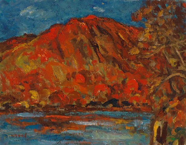 藏品:夕暮(紅蒼之山景)的(1)張圖片